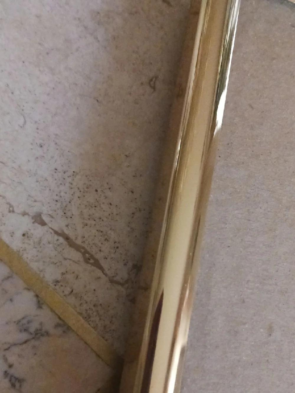 Vintage Picture Frames 8x10"..New...1 Silver -1 Brass...both All Metal Frames. - Picture 10 of 10